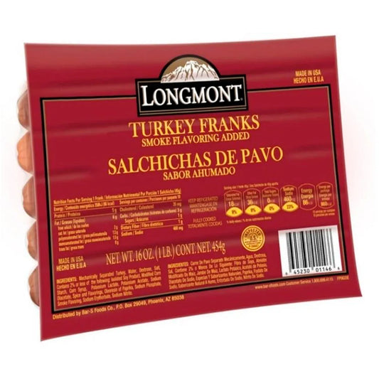 Salchicha de Pavo Longmont